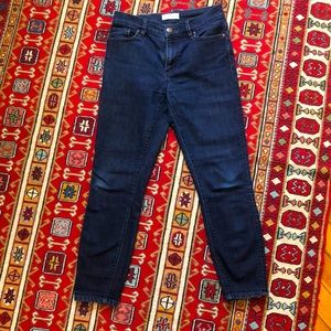 LOFT high rise ankle jeans